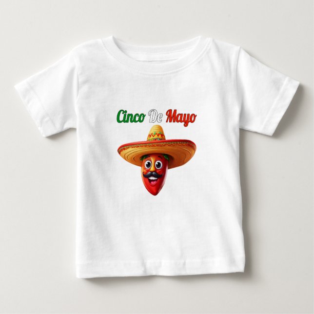 Cinco De Mayo Baby T-Shirt (Front)
