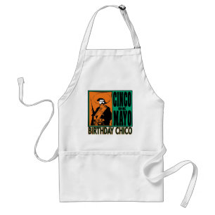 Cinco de Mayo BIRTHDAY CHICO Standard Apron