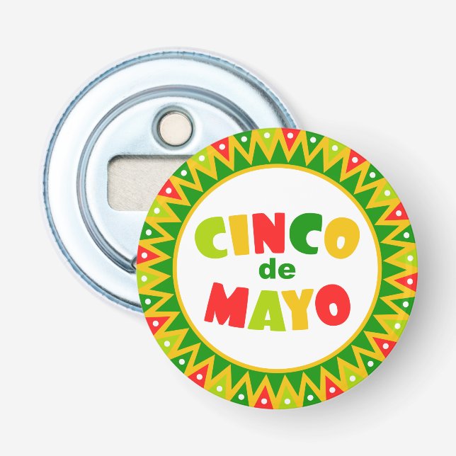 Cinco de Mayo Bottle Opener (Front)