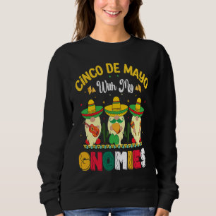 Cinco De Mayo, Buritos , Mexico Tacos and Avocado  Sweatshirt