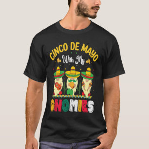 Cinco De Mayo, Buritos , Mexico Tacos and Avocado  T-Shirt