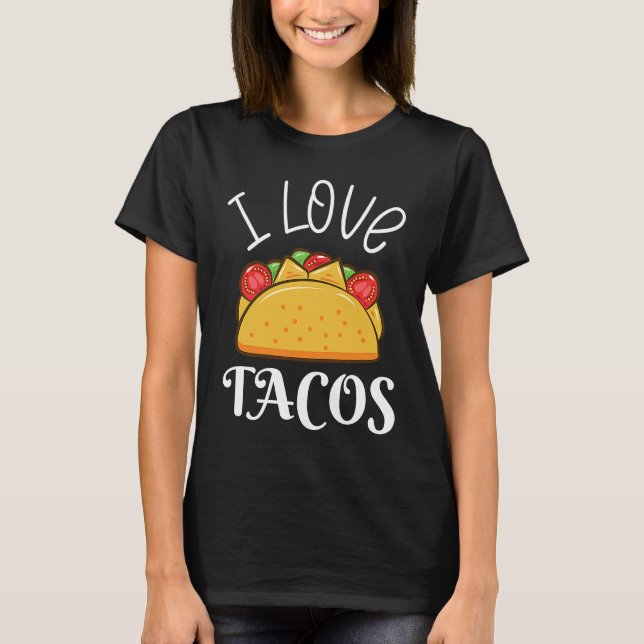 Cinco De Mayo, Buritos , Mexico Tacos and Avocado  T-Shirt (Front)