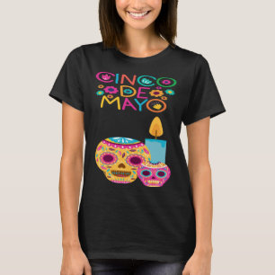 Cinco De Mayo Burritos Mexico Tacos and Avocado 10 T-Shirt