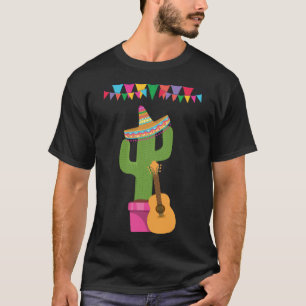 Cinco De Mayo Burritos Mexico Tacos and Avocado 10 T-Shirt