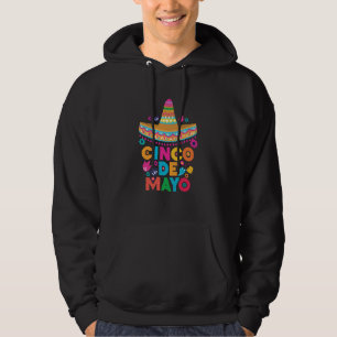 Cinco De Mayo Burritos Mexico Tacos and Avocado  1 Hoodie
