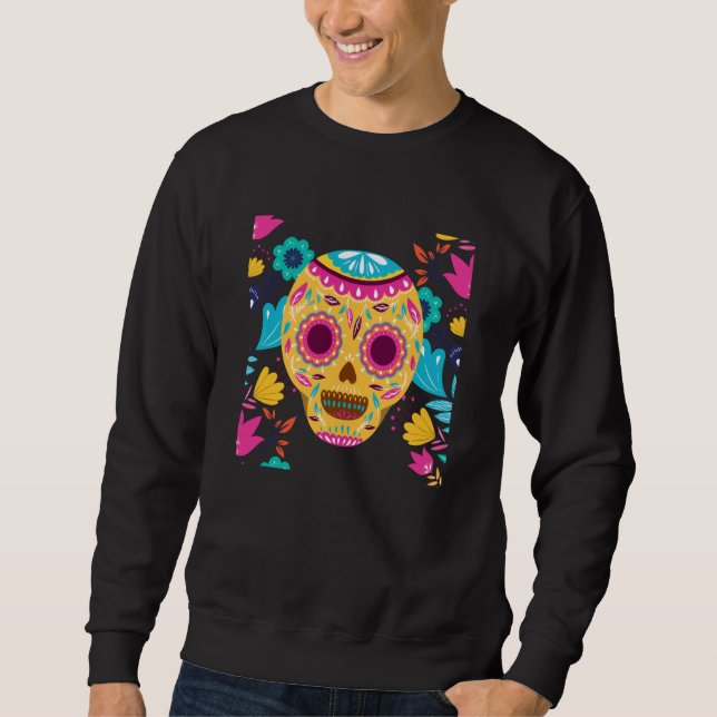 Cinco De Mayo Burritos Mexico Tacos and Avocado  1 Sweatshirt (Front)