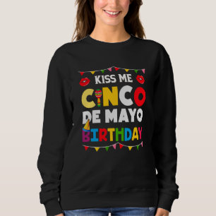 Cinco De Mayo Burritos Mexico Tacos and Avocado 1 Sweatshirt