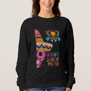 Cinco De Mayo Burritos Mexico Tacos and Avocado  2 Sweatshirt