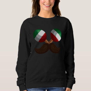 Cinco De Mayo Burritos Mexico Tacos and Avocado 2 Sweatshirt