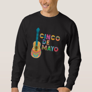 Cinco De Mayo Burritos Mexico Tacos and Avocado  3 Sweatshirt