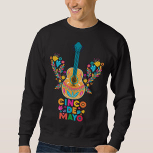 Cinco De Mayo Burritos Mexico Tacos and Avocado 46 Sweatshirt