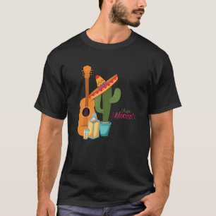Cinco De Mayo Burritos Mexico Tacos and Avocado  4 T-Shirt
