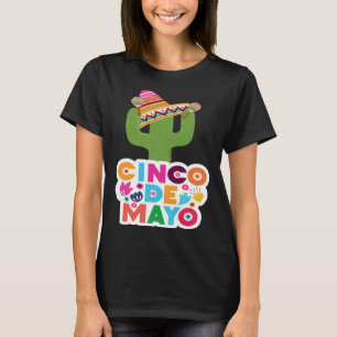Cinco De Mayo Burritos Mexico Tacos and Avocado 53 T-Shirt