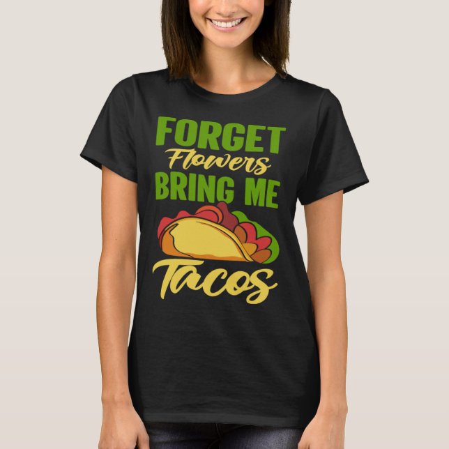 Cinco De Mayo Burritos Mexico Tacos and Avocado 9 T-Shirt (Front)