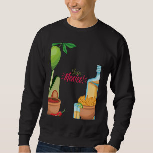 Cinco De Mayo Burritos  Mexico Tacos and Avocado   Sweatshirt