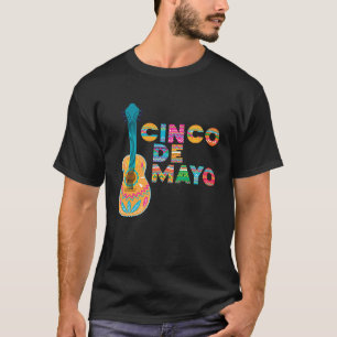 Cinco De Mayo Burritos  Mexico Tacos and Avocado   T-Shirt