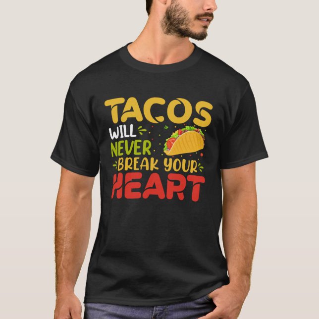 Cinco De Mayo Burritos  Mexico Tacos and Avocado   T-Shirt (Front)