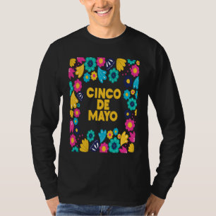 Cinco De Mayo Burritos Mexico Tacos and Avocado T-Shirt