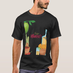 Cinco De Mayo Burritos  Mexico Tacos and Avocado   T-Shirt