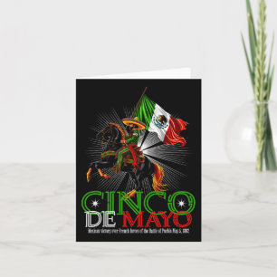 Cinco De Mayo Byttle Of Puebla May 5 Card