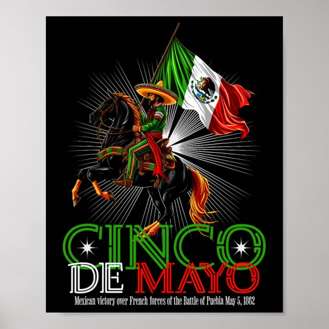 Cinco De Mayo Byttle Of Puebla May 5  Poster (Front)