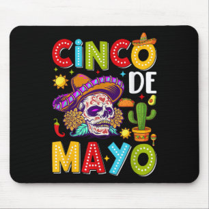 Cinco De Mayo Camisa Mexican Party Costume 5 De Ma Mouse Pad