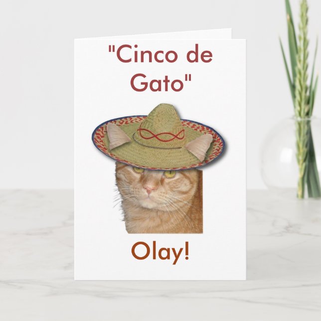 Cinco de Mayo Card (Front)