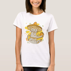 Cinco De Mayo Cat T-Shirt