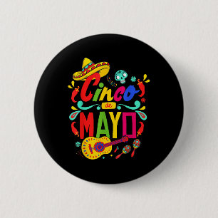 Cinco De Mayo Celebrate 5 De Mayo May 5 6 Cm Round Badge