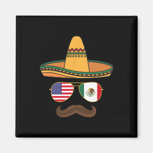 Cinco De Mayo Celebration Mexicano American 2025 Magnet