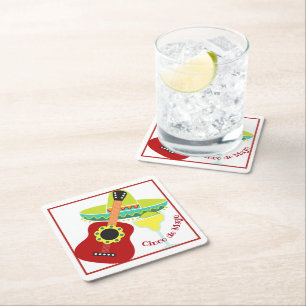 Cinco de Mayo Celebration Paper Coaster