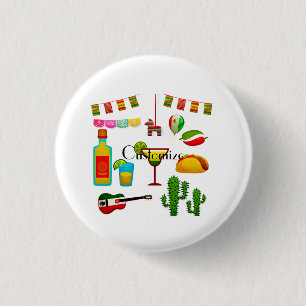Cinco de Mayo Celebration Thunder_Cove 3 Cm Round Badge