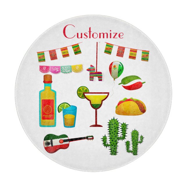 Cinco de Mayo Celebration Thunder_Cove Cutting Board (Front)