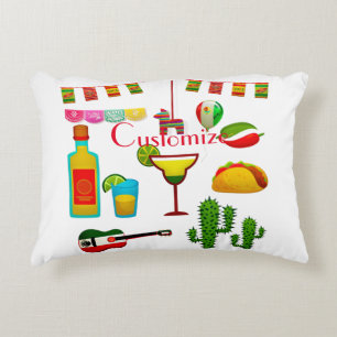 Cinco de Mayo Celebration Thunder_Cove Decorative Cushion