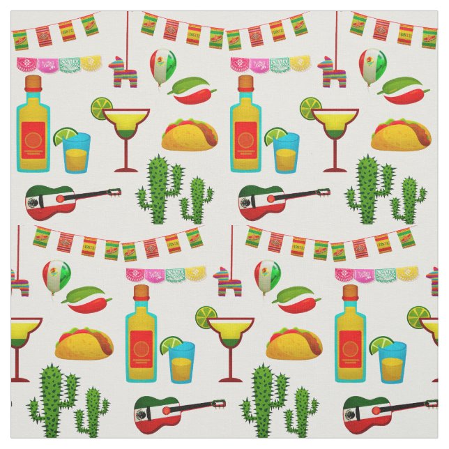 Cinco de Mayo Celebration Thunder_Cove  Fabric (Swatch)