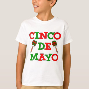 Cinco De Mayo Colourful Maracas T-Shirt