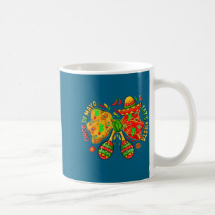 Cinco de mayo coquette let's fiesta coffee mug