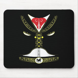 Cinco De Mayo Costume Mexican Mariachi Charro Part Mouse Pad