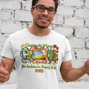 Cinco De Mayo Cruise Shirt Custom Name & Year