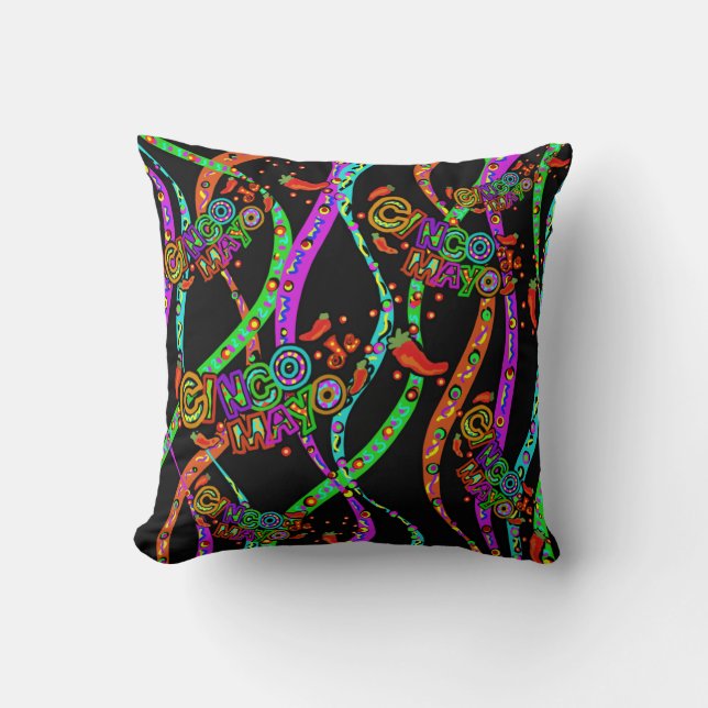 Cinco de Mayo Cushion (Front)