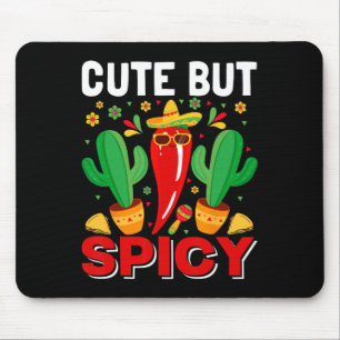 Cinco De Mayo - Cute But Spicy Mexican Fiesta Jala Mouse Pad