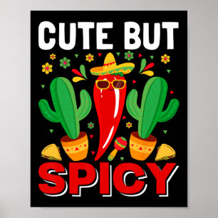 Cinco De Mayo - Cute But Spicy Mexican Fiesta Jala Poster