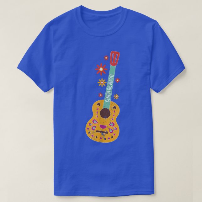 Cinco de Mayo Cute Guitar Music Guitarist Aestheti T-Shirt (Design Front)