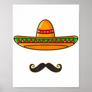 Cinco De Mayo Day Mexican Gifts Nacho Average Cele Poster