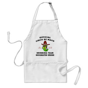 Cinco de Mayo Designated Drunk Standard Apron