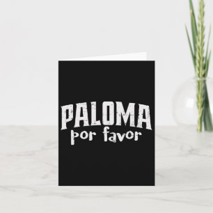 Cinco De Mayo Drinking Tail Paloma Por Favour Wome Card