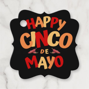Cinco De Mayo Favour Tag