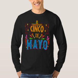 Cinco De Mayo Fiesta Camisa 5 De Mayo Viva Mexico T-Shirt