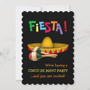 Cinco de Mayo Fiesta Invitation