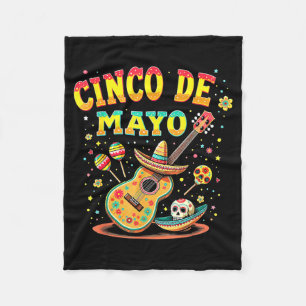 Cinco De Mayo Fiesta Mexican _1 Fleece Blanket
